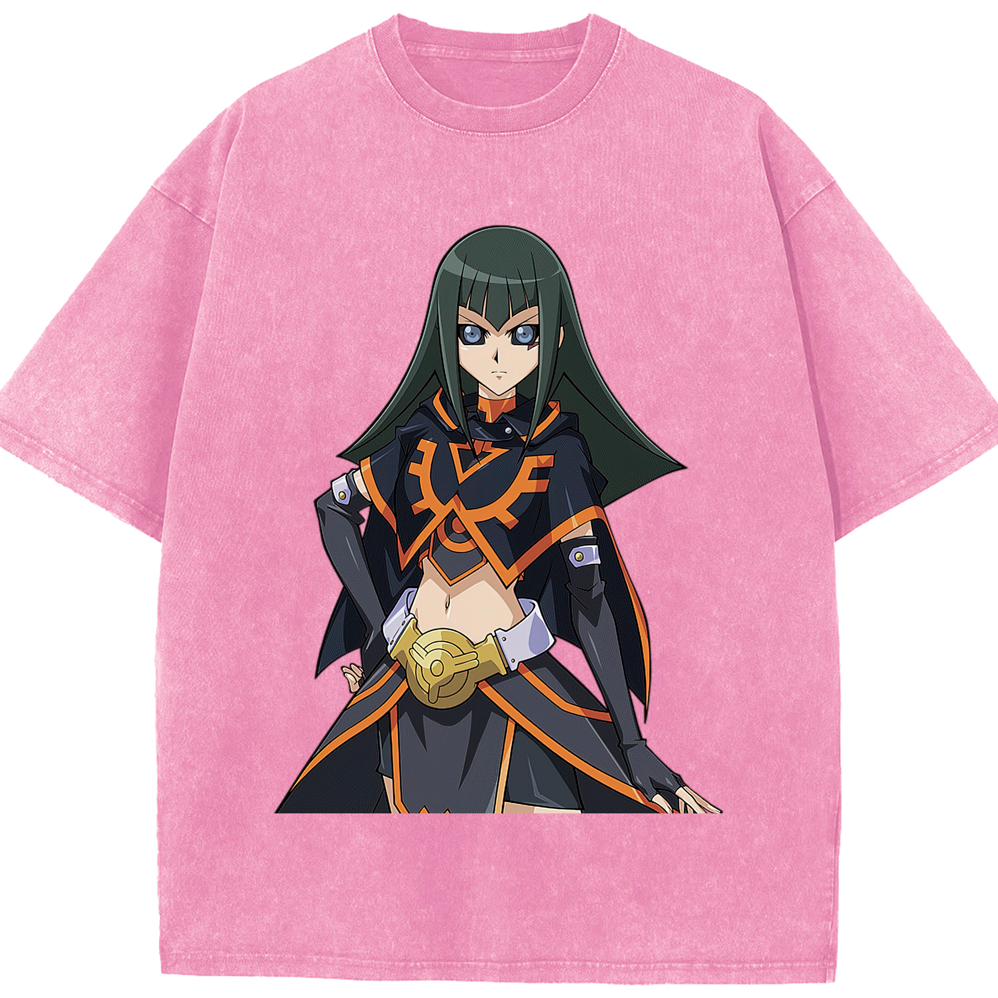 （画像用） 遊☆戯☆王 Yu-Gi-Oh! 綿100% ヴィンテージ風 半袖Tシャツ（フロントプリント）